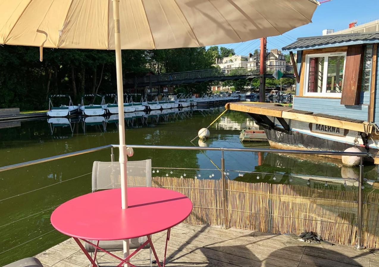 Bateau Appartement Sur L'Erdre Au Coeur De Нант Екстер'єр фото